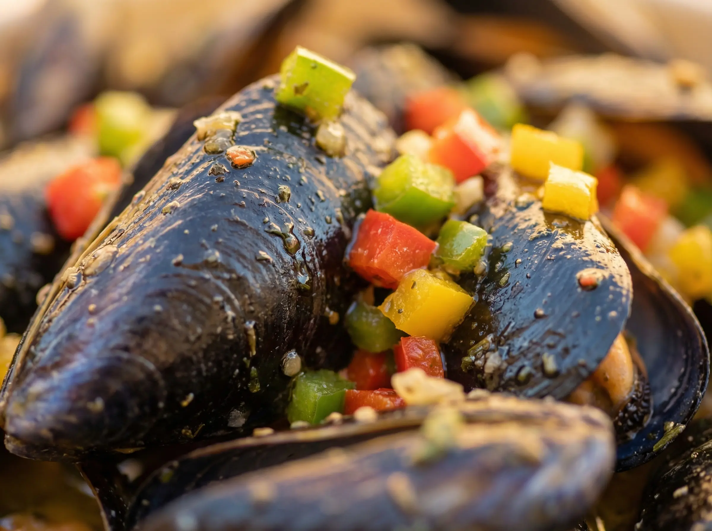 Mejillones en vinagreta